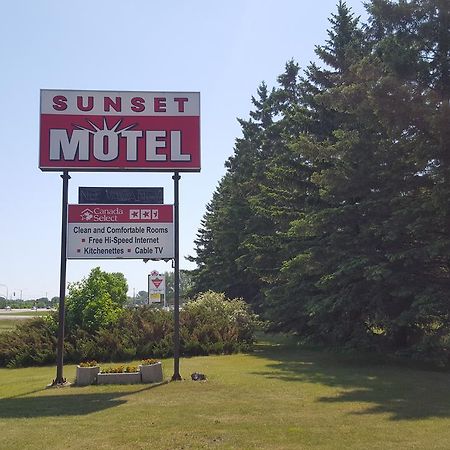 Sunset Motel Portage la Prairie Eksteriør billede